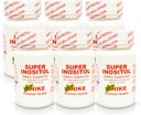 Suplemen Diet Super Inositol: 124; Inositol (Vitamin B8) bubuk untuk keseimbangan Hormonal, Fertilitas dan Ovarium Dukungan Glu4; Bebas, Vegan 1 Oz (Paket 6)