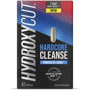 Hydroxycut Hardcore Cleanse - 42 Capsules - 7-Day Body Reset for Men & Women - includes Senna Leaf Extract & Apple Cider Vinegar - 14 Servis