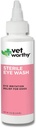 Tet Worthy Eye Wash for Dogs - Solution Solution Gentle Eye Cleansing for Dogs to Prevent Tear Stain and Eye Irritation - Dog Eye Cleaner for Tear Stain, Dirt, and Eye Discharge - 4oz