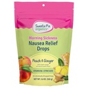 Sweet Pie Organics Pregnancy Nausea Relief Drops, Soothe First Triester Morning Sickness, Peach & Ginger Flavor, 30 Count