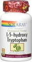 Solaray Dijamin Potensi L-5- HTP + B 6 & C 100 mg Capsules, 30 Cacah