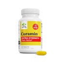 Terry Tentu Curamin Ekstra Kekuatan - Curcumin & Boswellia Tambahan untuk Sirkulasi Kesehatan Dukungan - Turmeric Tambahan untuk Dukungan Joints, Kesehatan Otot & Endorphin Produksi - 120 Tablet