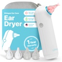 Ear Dryer + Case 124; USA 124; 1 Year Warranty 124; Rechargable Ear Water Drying Aid with Red Light Therapy Deliver Gentle Air Warm to the Ear Annoying Swimmers Ear Infeksi sebagai Ear Fluid Remover