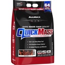 ALLMAX QUICKMASS, Chocolate - 10 lb - Rapid Mass Gain Catalyst - sampai dengan 64 Grams Protein Per Serving - 3: 1 Carb ke Protein Rasio - Zero Trans Fat - Sampai 70