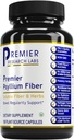 Premier Research Labs Premier Psyllium Fiber - Psyllium Hussules, High Fiber Pills for Women & Men, Daily Dukung for Digetical Health - 180 Vegetarian Capsules