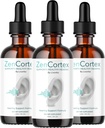 LIVORKA ZenCortex Drops, Suplemen Liquid for Ear Health, Support Healthy Healthy - 3 Bottles (90 Day Supply) - Paket 3