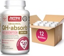 Jarrow Formulas QH-Absorb Ubiquinol 200 mg, Dietary Supplement, Dukungan untuk Kesehatan Mitokondria dan Fungsi Kardiovaskular, 90 Softgels, Sampai dengan Tambahan 90 Hari (Paket 12)
