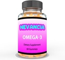Omega- 3 Gummies dengan DHA & EPA, Omega-3 Minyak Ikan, Promotes Heart & Brain Health, Eye Health, Imune Dukungan, Natural Orange Flavour, 60 Gummies, 30- Day Supppply