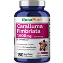 NusaPure Caralluma Fimbriata 1600mg - 180 Veggie Capsules (Non- GMO, Vegan)