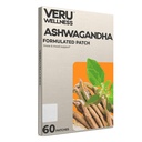Patch Veru Wellness Ashwagandha - Stress Relief, Natural Mood Support, Stress, Energy, and Focus Duck Patch (60 Count)