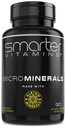 15mg Zinc Glycinate dari Albion £6. Lacak Bisglycinate Minerals, Manganese, Boron, Chromium, Selenium, Molybdenum Suplemen, 90 Plant berbasis Vegan Capsules.