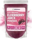 XPRS Nutra Elderberry Juice Powder - Elderberry Powder Organik Juice Mix - bubuk Elderberry Kaya dalam Vitamin A dan C (16 oz)