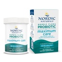Nordic Nacials Nordic Flora Probiotic Maximum Care, 30 Capsules, 11 Strains Probiotic untuk Daily Immune and Digetical Health Support, Vegan, 30 Servis