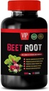 Sutra-food Beet Root Suplement - Beet Root 1000 MG - Beet Root Nitric Oxide Suplement, Beet Root Vitamins, Immune System Support, Beet Vitamin, Beetroot Tambahan, 1 Bot 60 Tab