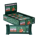 Nectis Green Super Protein Meal Bars, Apple Cinnamon, 20g tumbuhan protein, organik hijau, serat tinggi, vegan, tidak kedelai, non gmo, 82g Bar, 8 pack