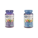 Garden of Life Organics Prenatal Gummi Multivitamin dengan Vitamin D3, B6, B12 & Organics Men 's Gummy Vitamin Multi Berry, 120 Count