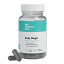 Kotak Fantasi-nya 124; Tubuh Magic 124; Chlorophyll Capsules - Detox & Diffic Dukungan, Gut & Skin Kesehatan, Natural Energy Booster - 30 Capsules (200 mg)