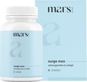Mars Surgemax Natural Capsules with Shilajit & Safeed Musli 124; Supports Energy, Strength & Imunity 124; for Active Lifestyle 124; 60 Capsules 124; Pack of 1