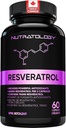 Suplemen Reveratrol Nutratology Reveratrol - Pembangunan Sel & Rambut - 60 Kapsul - 30 Pelayan