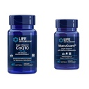 Ekstensi Hidup Super Ubiquinol CoQ10 Heart Health Energy 60 Softgels & Macuguard Ocular Dukung Lutein Safron Astaxanthin Eye Health Count