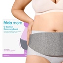 Frida Mom C-Section Hot Therapy Belly Binder, C-Section Recovery Must Have Belly Band, Incision Protector, for Post - Op & Swelling, Postpartum Estials, After Birth Brace, Abdominal Binder