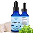 Absonutrix Pregnenolone dengan L- Theanine Advanced Formula 390 mg, 4 Oz Liquid, 302 Servings, Dibuat di USA, Quick Absorpsi, Quality Power Ingregents, Non-GMO, GMP Disertifikasi Fasilitas