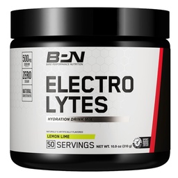 BIE PERFORMANCE NUTRITITION BPN Electrolite Hydration Drink Mix 124; Sugar Free Electrolite Powder 14; 500mg Sodium per Serving 124; alami Sweetened 124; Lemon Lime, 50 Pegawai