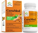 Terry Tentu CuraMed 750mg - Tambahan Antioksidant untuk Dukungan Kesehatan & Hati Otak - Tambahan Dieter dengan Kompleks Kurcumin Potensi Tinggi - Kidney, Liver & Ammune Kesehatan - 90 Softgels