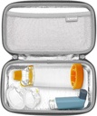 RLSOCO Carrying Case for Asthma Inhaler for Kids and Adults, Inhaler Spacer Travel Case for Device, Mask and Other Accessiories (Case Only)