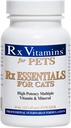 Rx Vitamin Esensial untuk Kucing - Vitamin & Mineral Multivitamin Suplemen - Tambahkan ke Wet or Dry Cat Food - Powder 4 oz