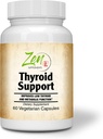 Lengkap Suplemen Dukungan Thyroid - untuk Energi Rendah dan Fungsi Metabolik - dengan Kelp Iodium, Ashwagandha, Copper, Vitamin A, C, D3, B6 & More - Thyroid Dukungan untuk Perempuan & Pria - 60 VevScaps