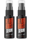 Wild Willies Growth Serum (2- Pack) - Natural Beard Care with Biotin & Caffein for Healthier, Thicker & Fuller - Looking Mustache - Daily Grooming Routine Neshes & Hydrates Mens Factual Hair