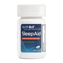 HealthaA2Z ® Sleep Aid 124; Doxylamine Succinate 25mg 124; Non Habit-Forming (40 Counts (Paket 1))