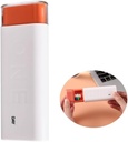 Travel Pill Organizer 3 Kali sehari, Kotak Pil Harian untuk Perjalanan, Cute Portable Case Pill Dispenser Mini Pill Hoder for Suplemen, Pil, Vitamin dan Obat (White)