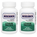 Nutrient Carriers Advance Research Lithium Orotasi 120 Mg 200 Tablet (Paket 2)