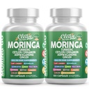 Moringa powder Capsules + Turmeric Moringa Ceylon Cinnamon Ashwagandha Ginger Tart Cherry Boswellia Quercetin Holy Basil Saffron Nettle Black Pepper MoringGo Suplemen oleh Bersihkan Nutra (2)