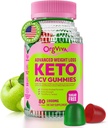 Gumi Vingugar Keto Acv untuk Wheight Loss: Apple Cider Vinegar dengan Vitamin untuk Dull, Metabolisme, & Imune Kesehatan - Gula Bebas 80 Km