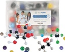 Old Nobby 118- Piece Supplitary Chemistry Model Molecular Kit - Build 3D Structures untuk Studi, Teach and Lab Use - Durable Atom and Bonds, Easy Assembly with Portabel Storage Case