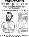 Advertional Namerican Paten Medicine Advertisement 1876 For HolmanS Fever And Ague Liver Pad Poster (18 x 24)