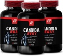 ekstrak walnut hitam, proses standar usus flora kompleks - CANDIDA AWAY KOMPLEX - aloe vera extract, caprylic acid, imun, oregano oil caps organik super strength - 3 Bot 180 Caps