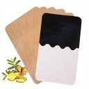 100 Packs Ginger Pad untuk Pain Ginger Pad Herbal Ginger Patch Nature Chinese Blood Circulation Pads for Knee Servical Vertebra Gabungan