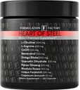 Formulasi Jantung Pabrik Baja: 10-in- 1 Metabolik Maximizer Nitric Oxide Suplemen Tekanan Darah, L Arginine, L Citrulline Natural Pre-Workout: Manajemen Energi 120 Count