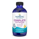 Nordic Complete Omega, Lemon Flavor - 8 oz - 1270 mg Omega-3 - EPA & DHA dengan Added GLA - Sehat Skin, Cognition, Positive Mood - Non-GMO - 48