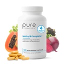 Kredit Therapro Rx murni Methylated B Kompleks Vitamin Made di Amerika Serikat, 4 Bulan Supply 124; Methyl B Complete Quatrefolic 5 - MTHF Folate, B12 Methylcobamin, TMG Trimethylglicine, Methyfolat 124m Grade