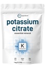 Powder Kalium Asli AS, 1 KG (35 Ounce): 124; Hidration Estial Electrolite Supplemen 124; Pasokan Keseimbangan Mineral, Jantung, Gabungan, dan Kelahiran Kesehatan 124; Vegan Friendly