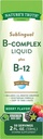 Kebenaran Alam Sublingual B Kompleks Cair Plus B-12 Natural Berry Flavor Liquid - 2 oz, Paket 2