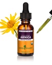 Herb Pharm Certified Organic Arnica Cair Ekstrak untuk Minor Pain Dukungan, 1 Fl Oz