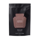 WelleCo Plant - berbasis Chocolate Protein Powder, Organic Brown Rice & Pea Blend, 16g Protein per Serving, Dairy- Free Supplemen Energi, Pembangunan Nuklir Harian & Harian, 10,5 oz