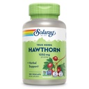 SOLARAY Hawthorn Berry Capsules 1050 mg - Sothing Herbal Dukungan - Hawthorne Berry Suplemen Overall Wellness Dukungan - Whole Berry, Vegan, Non-GMO, 60 Hari Jaminan, 90 Layanan, 180 VevCaps