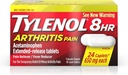 Tylenol 8 Hour Arthritis Pain Relief - Acetominophen Extended- tablet Rilis, Reliever / Fever Reducer, 24 Caplets, 650 miligram masing-masing (2- Pack)